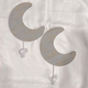 Hobby Lobby Set Of Half Moon Childs Room Coat Or Towel Hook!!